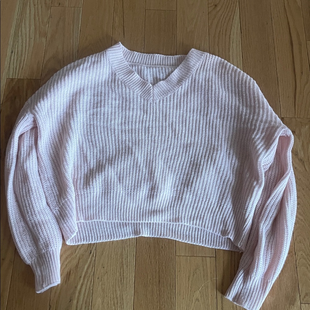 H&M Light Pink Sweater